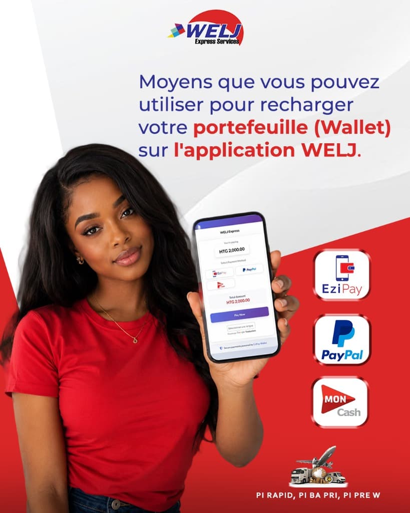 Options de recharge Wallet